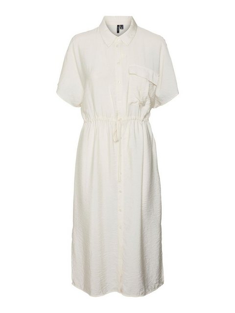Vero Moda Sommerkleid VMIRIS S/S SHIRT CALF DRESS WVN NOOS günstig online kaufen