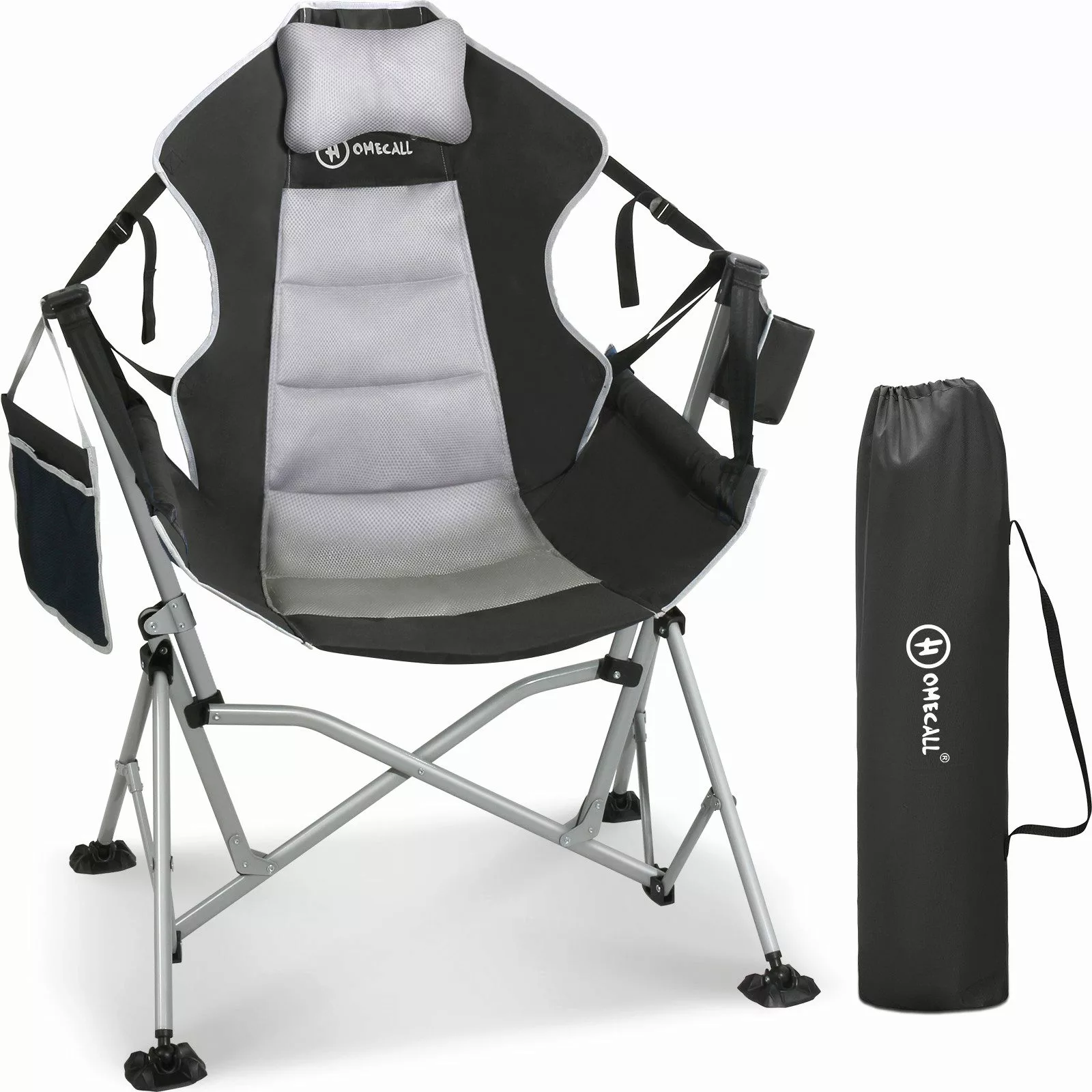 HOMECALL Campingstuhl Stühleschaukelstuhl outdoor Klappstuhl Faltbare günstig online kaufen