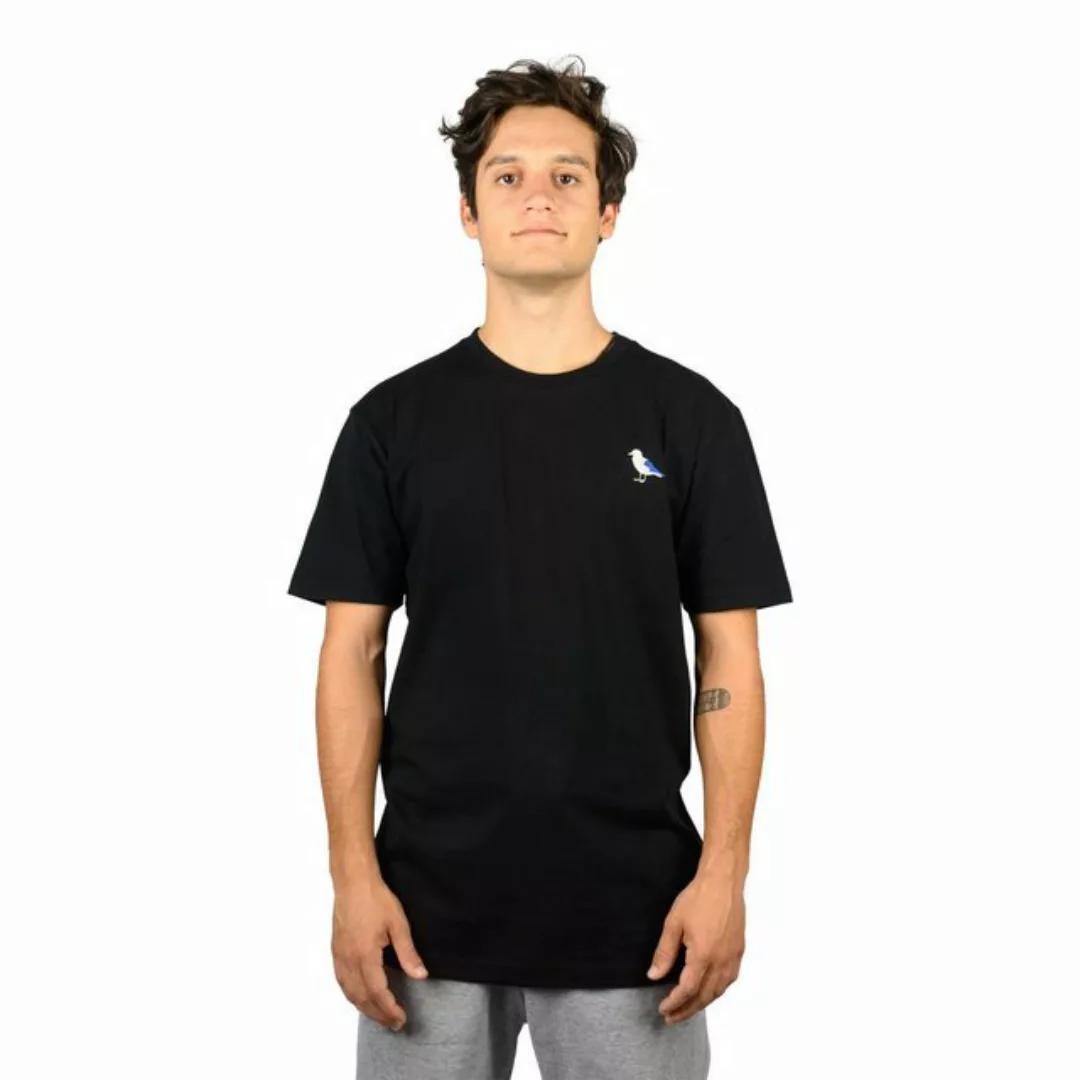 Cleptomanicx T-Shirt Embro Gull - black günstig online kaufen