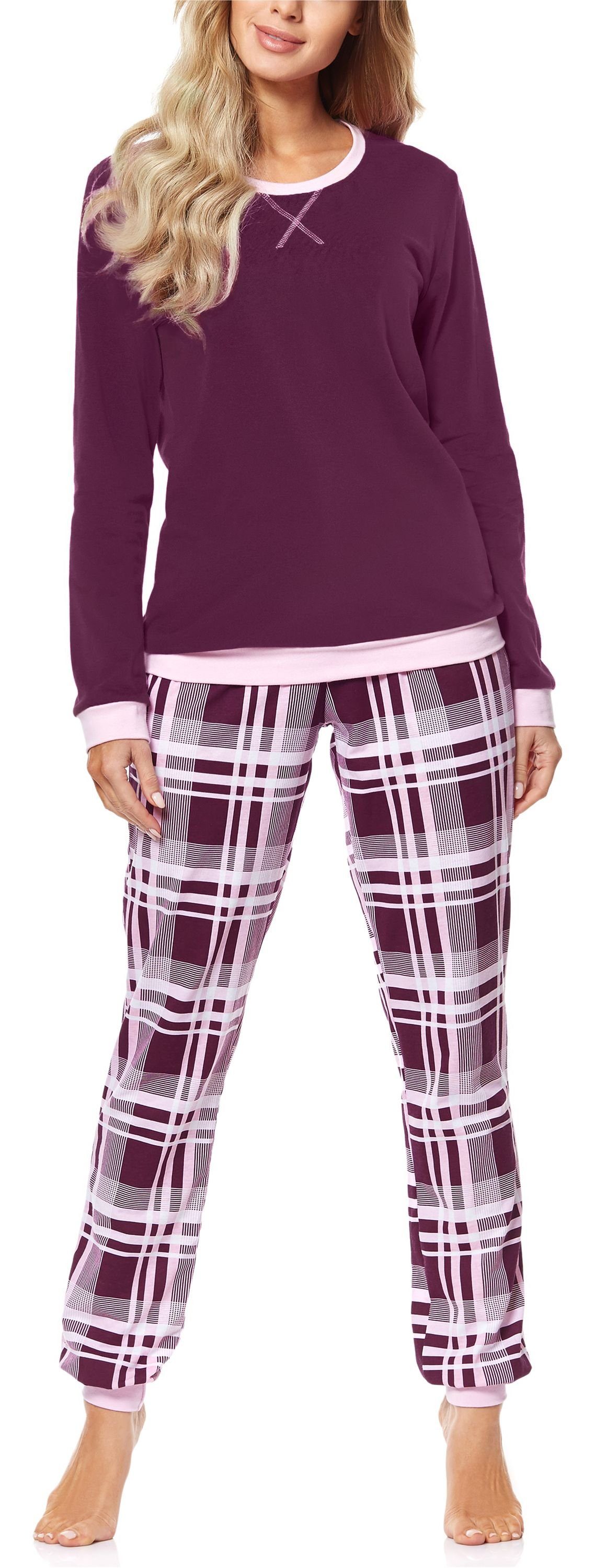 Merry Style Schlafanzug Damen Pyjama MS10-168 günstig online kaufen