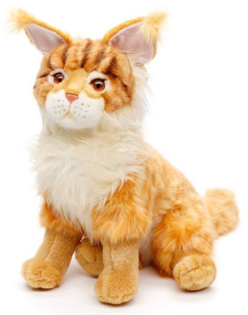 Uni-Toys Kuscheltier Maine-Coon-Katze (grau oder braun) - 30 cm (Höhe) - Pl günstig online kaufen