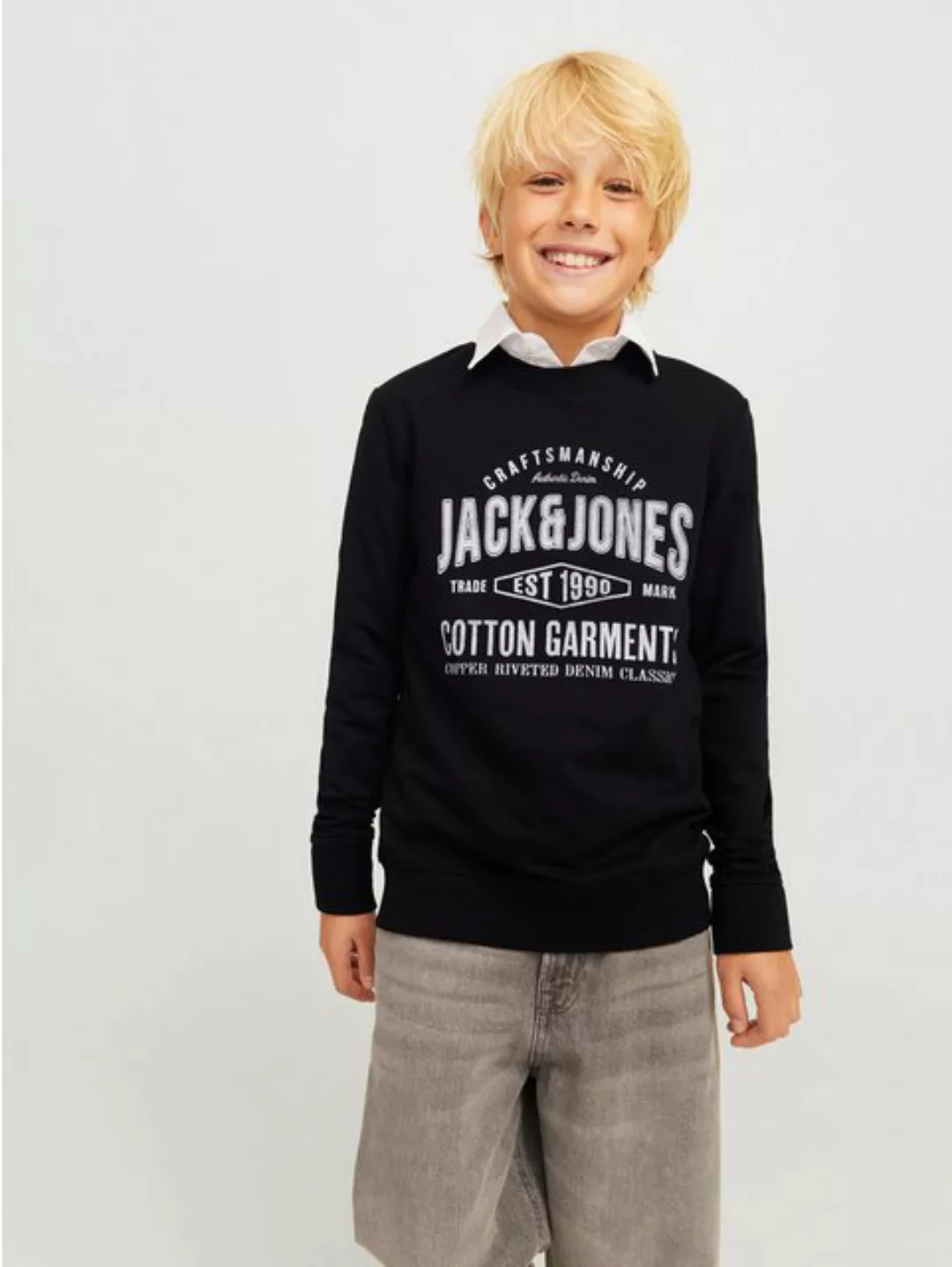 Jack & Jones Junior Sweatshirt JJJEANS SWEAT O-NECK JNR günstig online kaufen