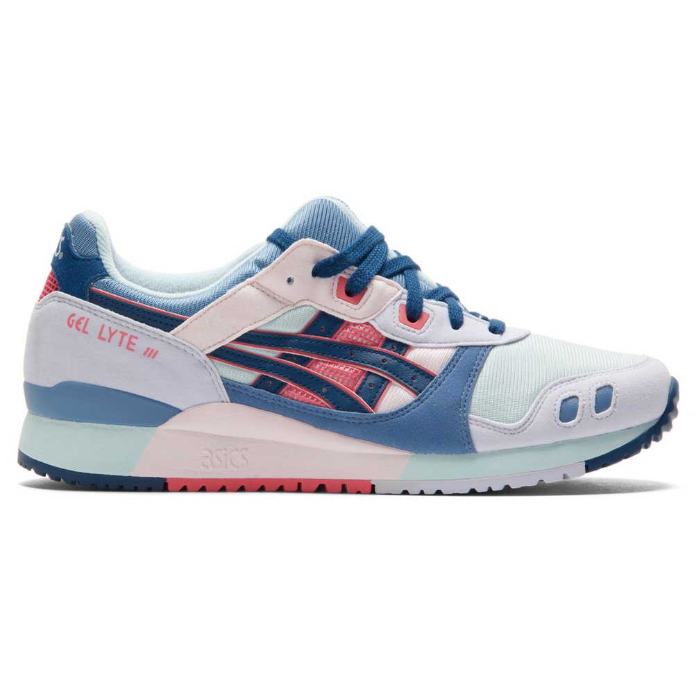 Asics Turnschuhe Asics Gel-lyte Iii Og EU 44 blanc/bleu ciel/bleu marine günstig online kaufen