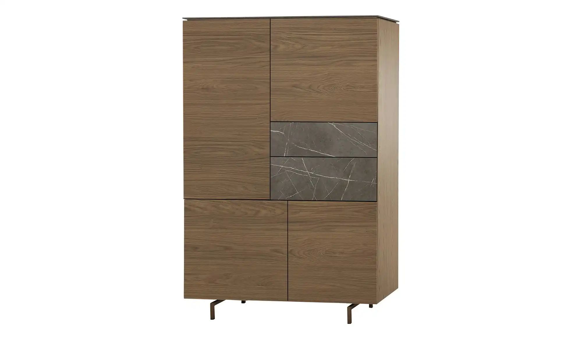 uno Highboard  Stone ¦ holzfarben ¦ Maße (cm): B: 111 H: 160 T: 45.0 Kommod günstig online kaufen