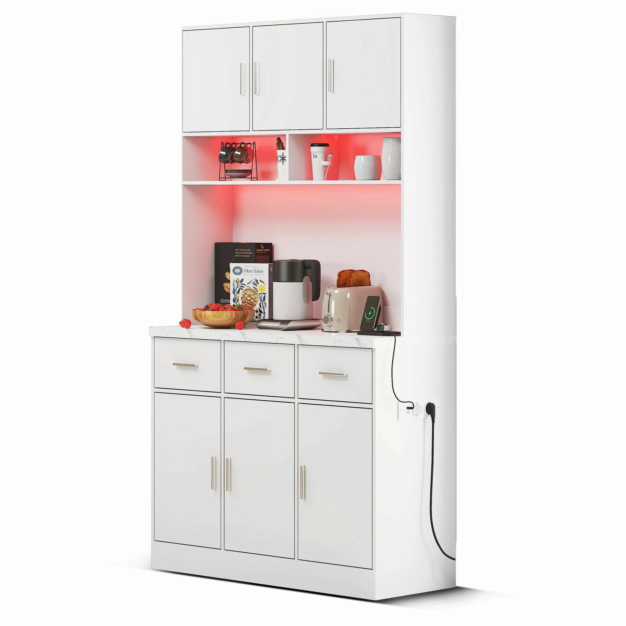 HAUSS SPOLE Hochschrank Küchenschrank Highboard mit günstig online kaufen