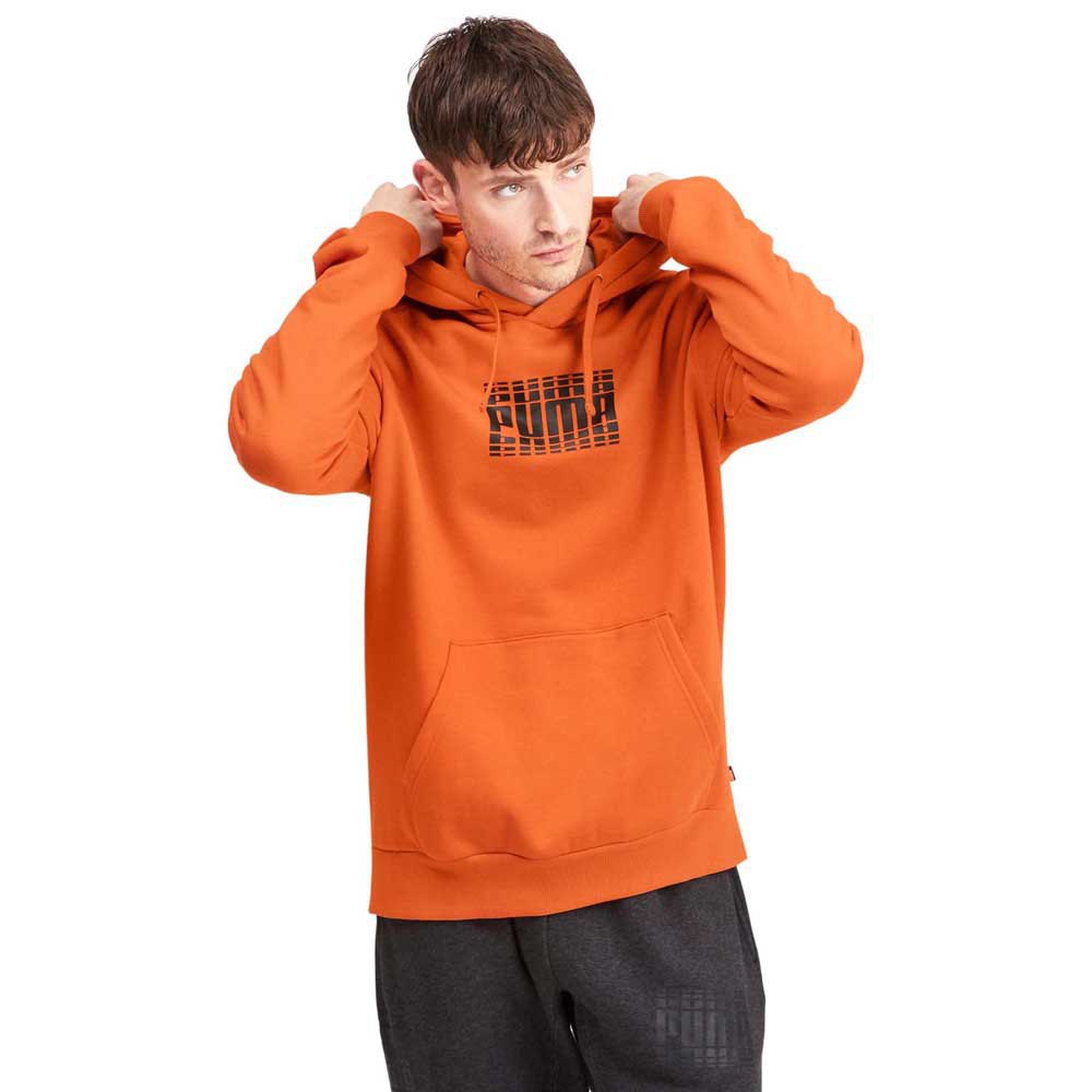 Puma Rebel Block Kapuzenpullover XL Jaffa Orange günstig online kaufen