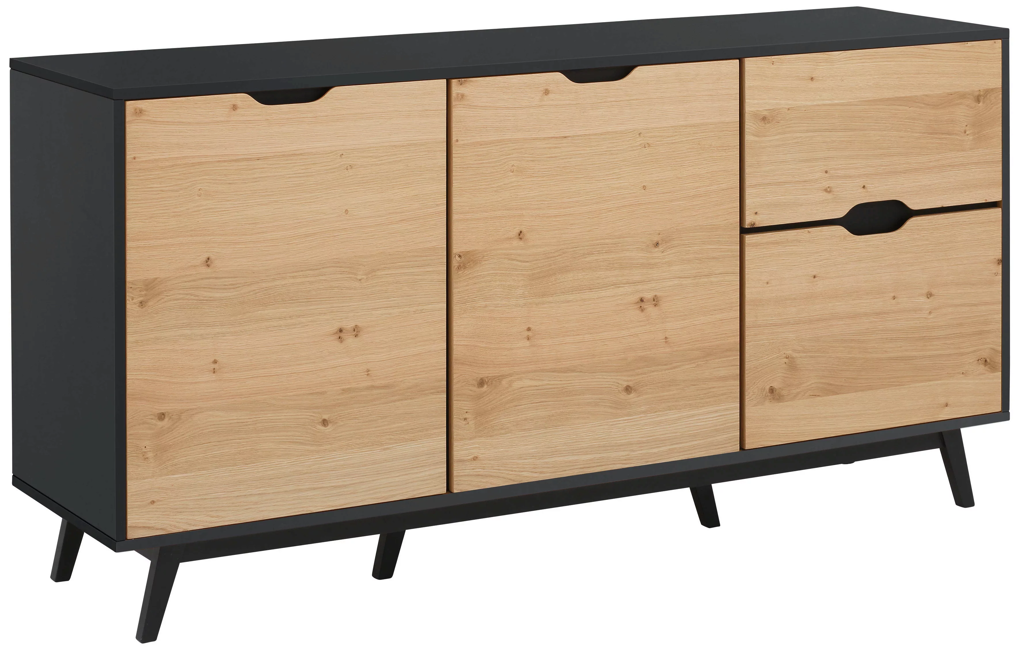 Home affaire Sideboard "Flow", mit vielen Stauraummöglichkeiten und einer H günstig online kaufen