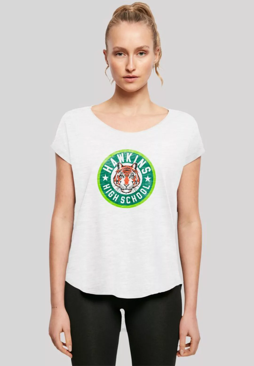 F4NT4STIC T-Shirt "Stranger Things Hawkins Tiger Circle", Premium Qualität günstig online kaufen