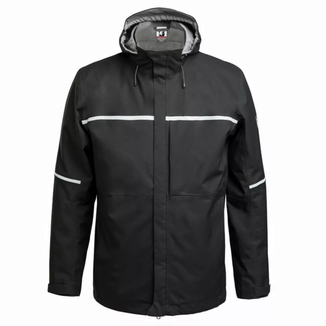 Qualitex Workwear Hardshelljacke wetterfeste Hardshelljacke, Reflex-Regenja günstig online kaufen