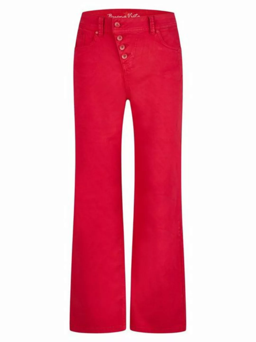 Buena Vista 5-Pocket-Jeans - Malibu Wide Leg Stretch Twill Jeans - Damenhos günstig online kaufen