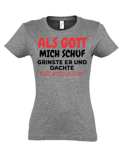 Youth Designz Print-Shirt Lustiger Aufdruck Damen T-shirt Scherz Spruch mit günstig online kaufen