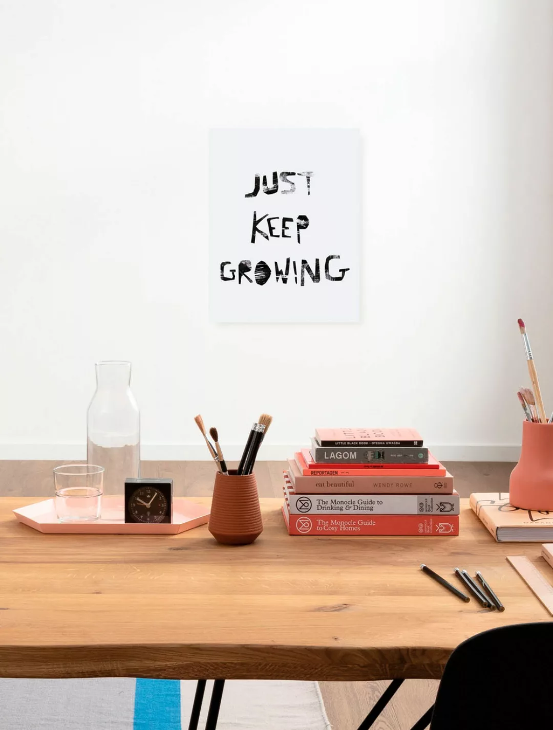 Komar Leinwandbild »Growing Up«, (1 St.), 30x40 cm (Breite x Höhe), Keilrah günstig online kaufen
