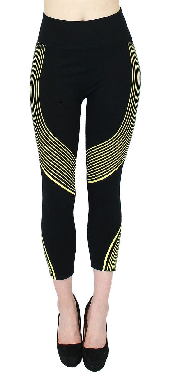dy_mode 7/8-Leggings Damen Capri Leggings Fitnessleggings günstig online kaufen
