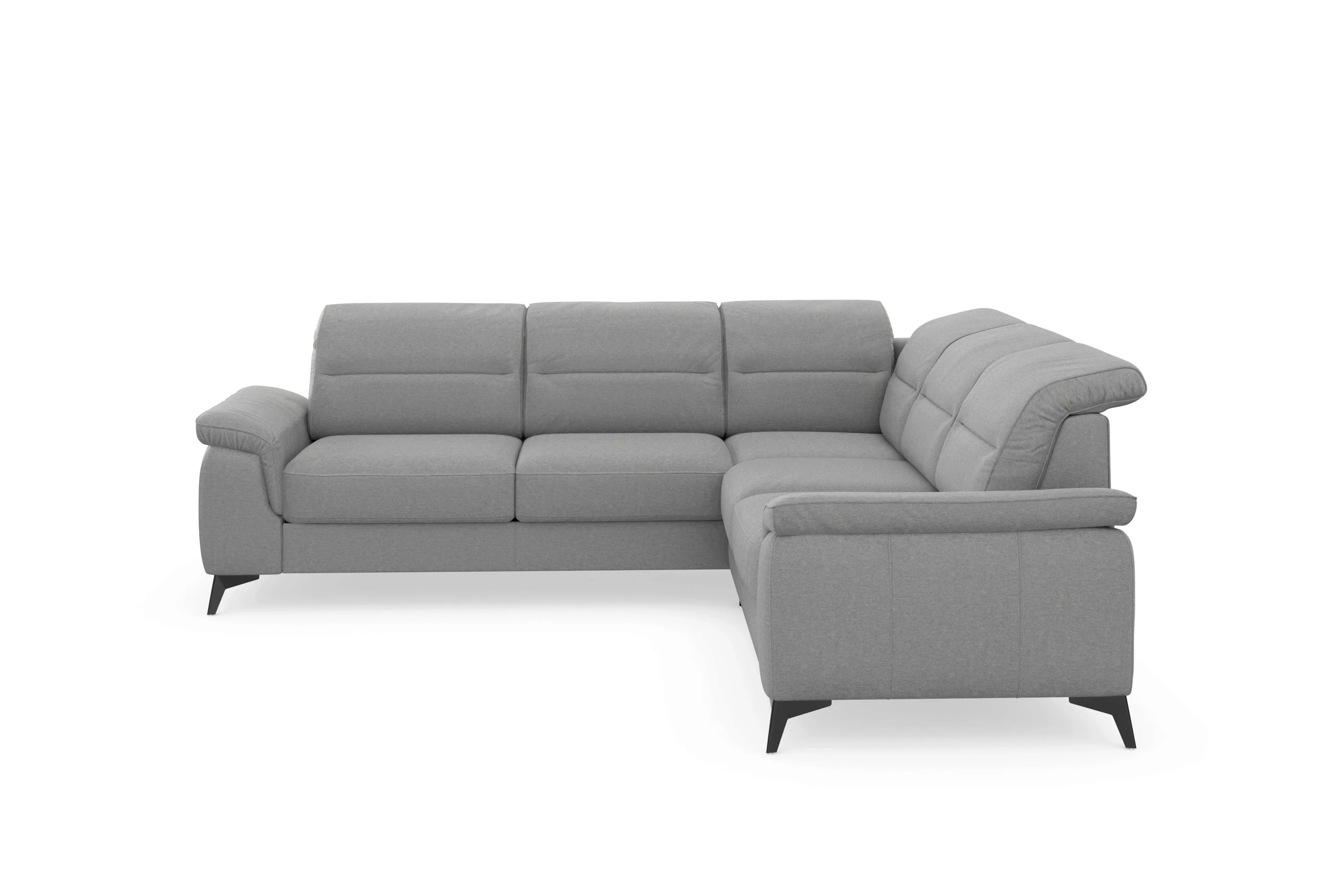 sit&more Ecksofa Sinatra L-Form, optinal mit Kopfteilverstellung und Armtei günstig online kaufen