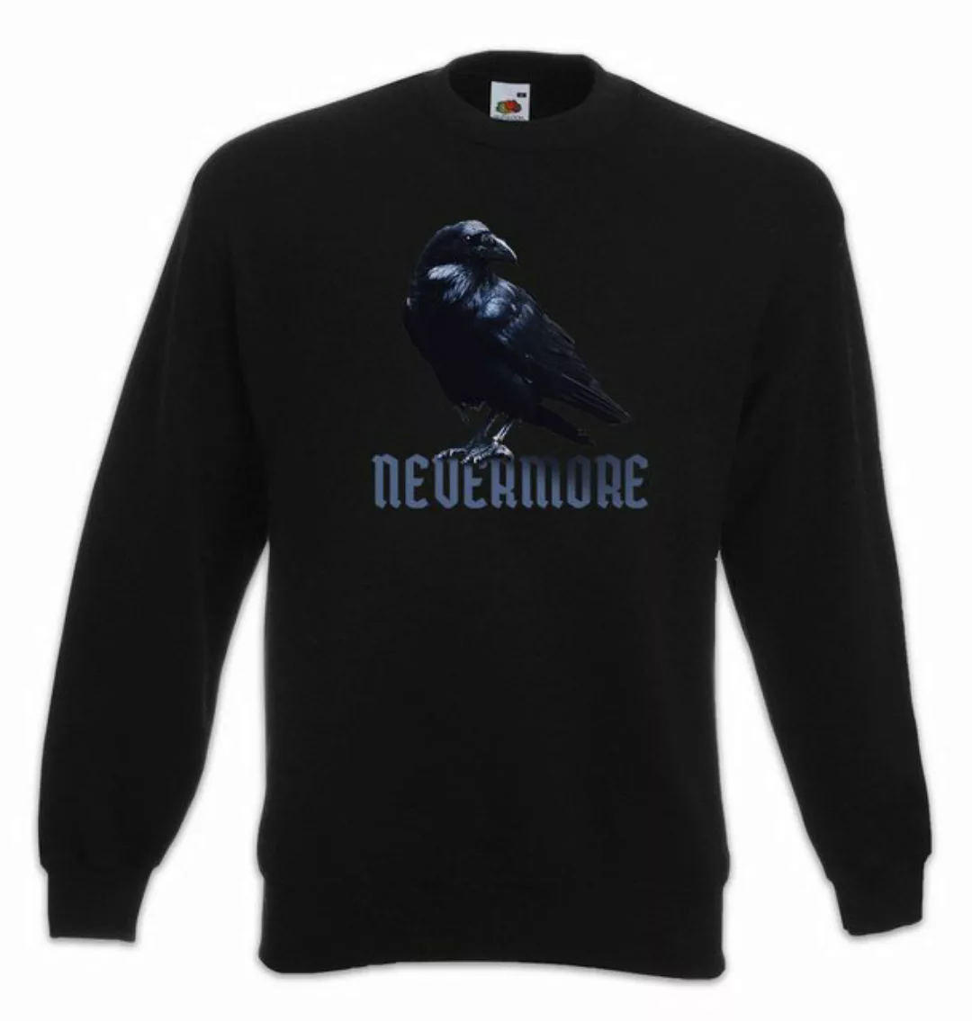 Urban Backwoods Sweatshirt Nevermore Raven Sweatshirt Edgar Portrait Allan günstig online kaufen