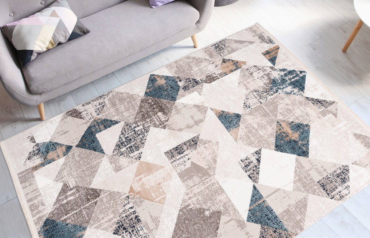 me gusta Teppich »Akropolis 225«, rechteckig, 12 mm Höhe, flacher Teppich m günstig online kaufen