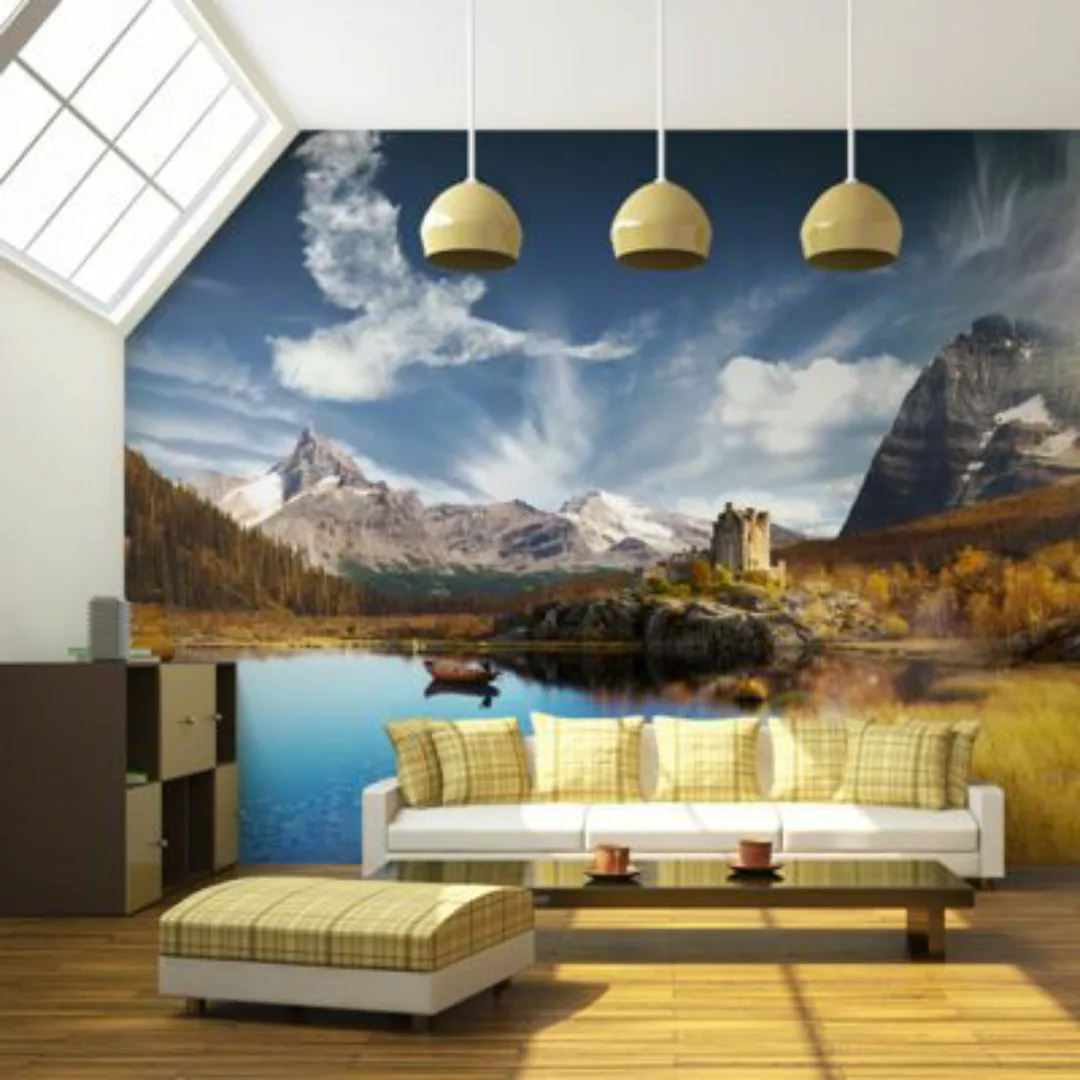 artgeist Fototapete Bird cloud mehrfarbig Gr. 200 x 154 günstig online kaufen