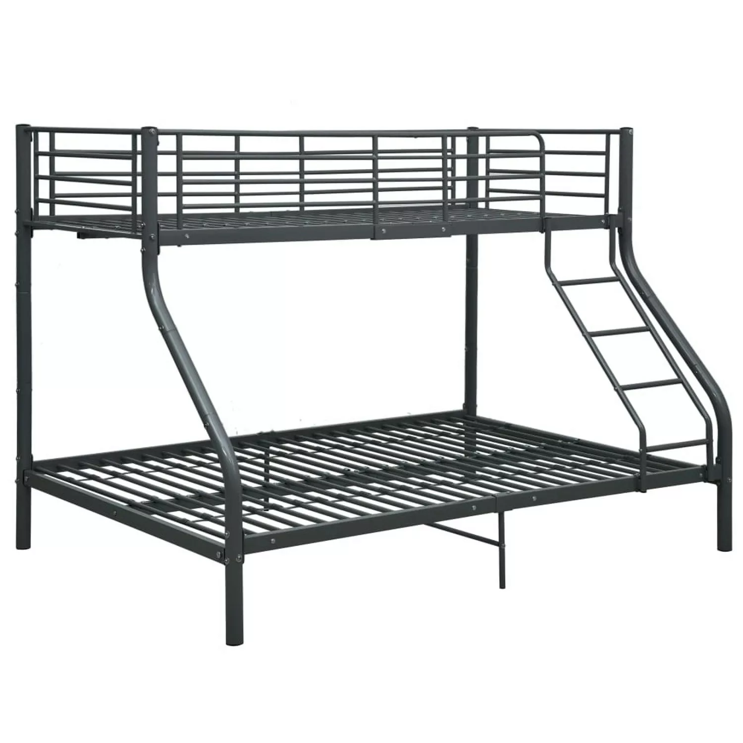 vidaXL Etagenbett Etagenbettgestell Schwarz Metall 140x200 cm 90x200 cm Ein günstig online kaufen