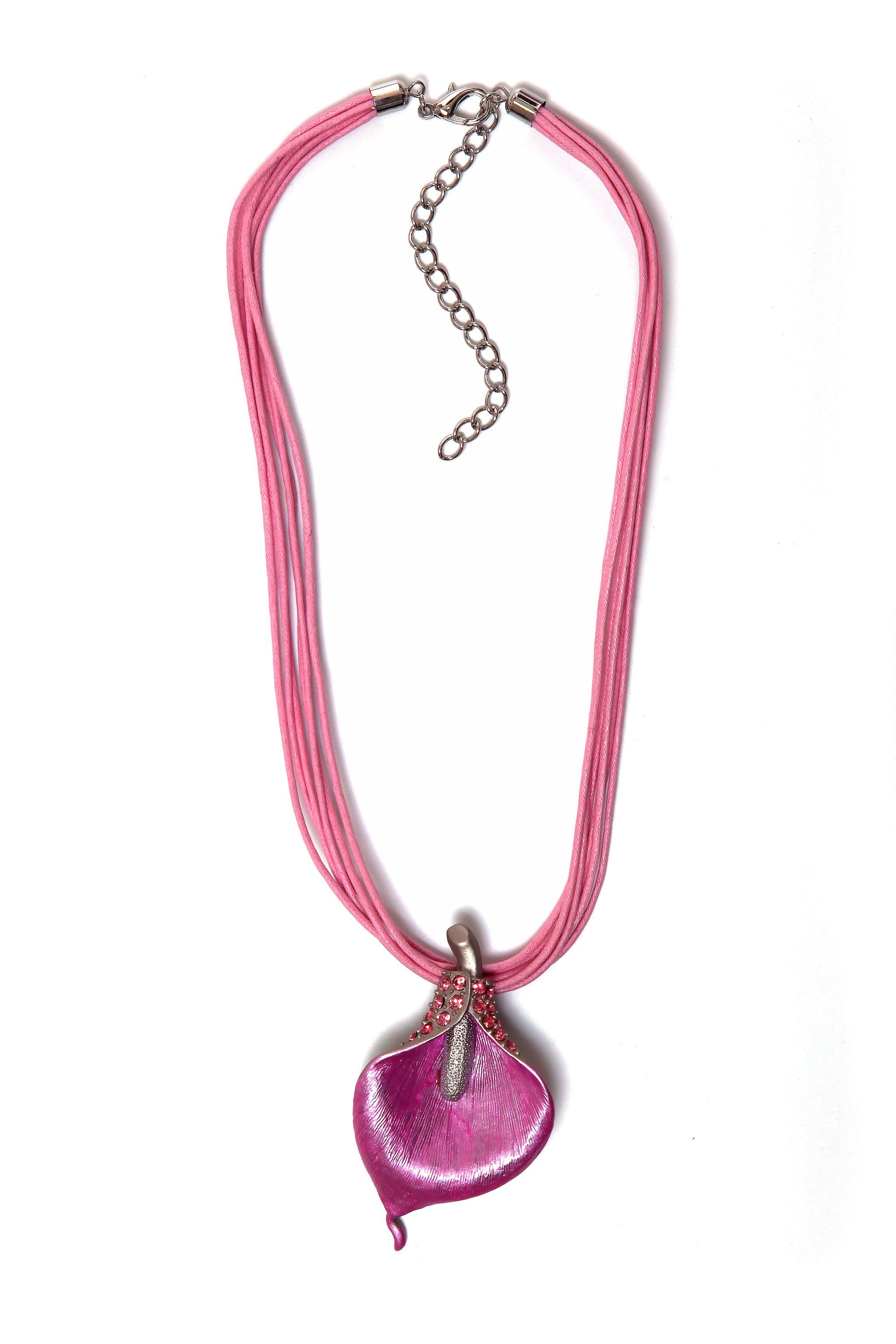 COLLEZIONE ALESSANDRO Kette mit Anhänger "Clara", mit Blütenanhänger günstig online kaufen
