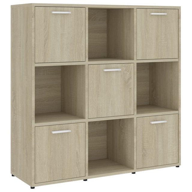 vidaXL Bücherregal Bücherregal Sonoma Eiche 90 x 30 x 90 cm Spanplatte günstig online kaufen