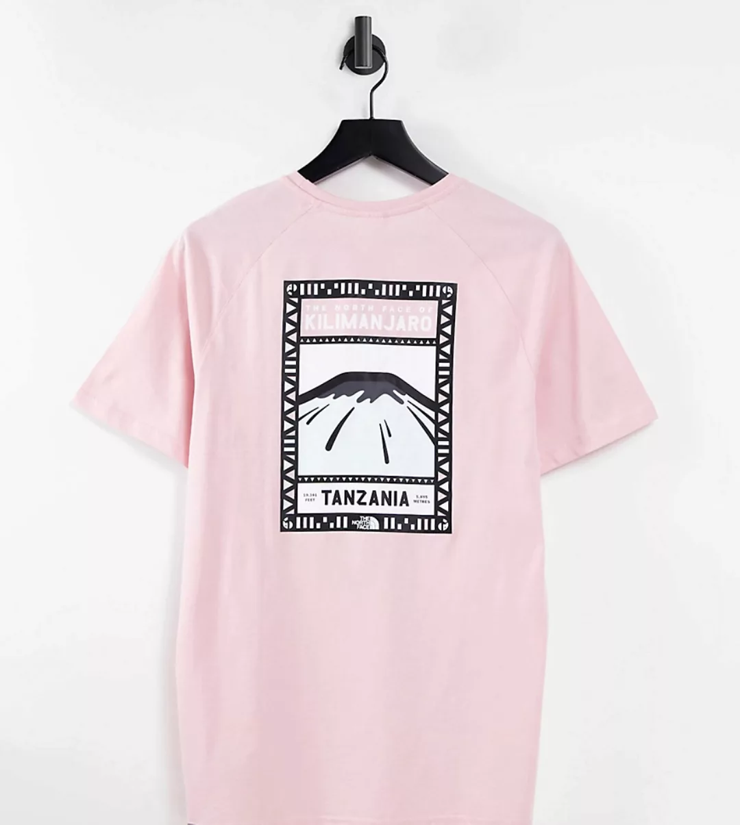 The North Face – Faces – Rosa T-Shirt, exklusiv bei ASOS günstig online kaufen