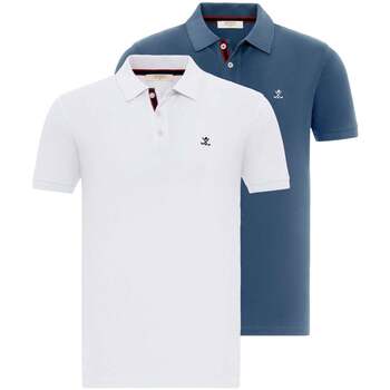Antioch  T-Shirts & Poloshirts Beau Polo Neck 2 Pack Regular Fit T-Shirt günstig online kaufen