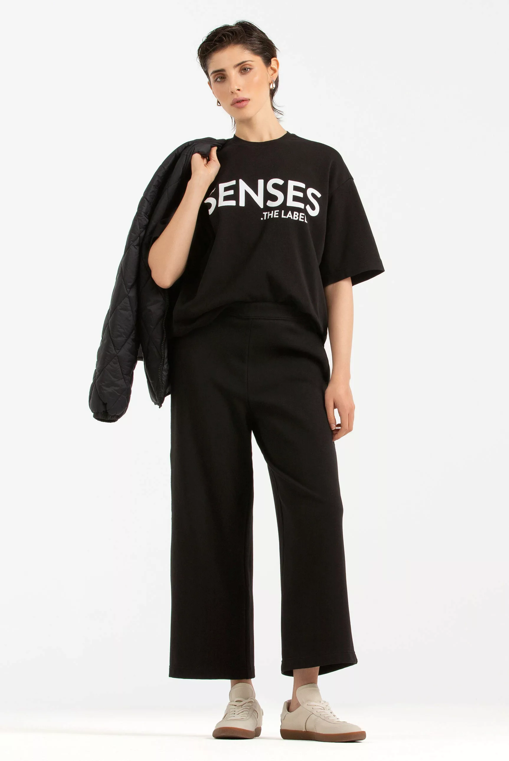 SENSES.THE LABEL Sweathose, mit Elastikbund günstig online kaufen