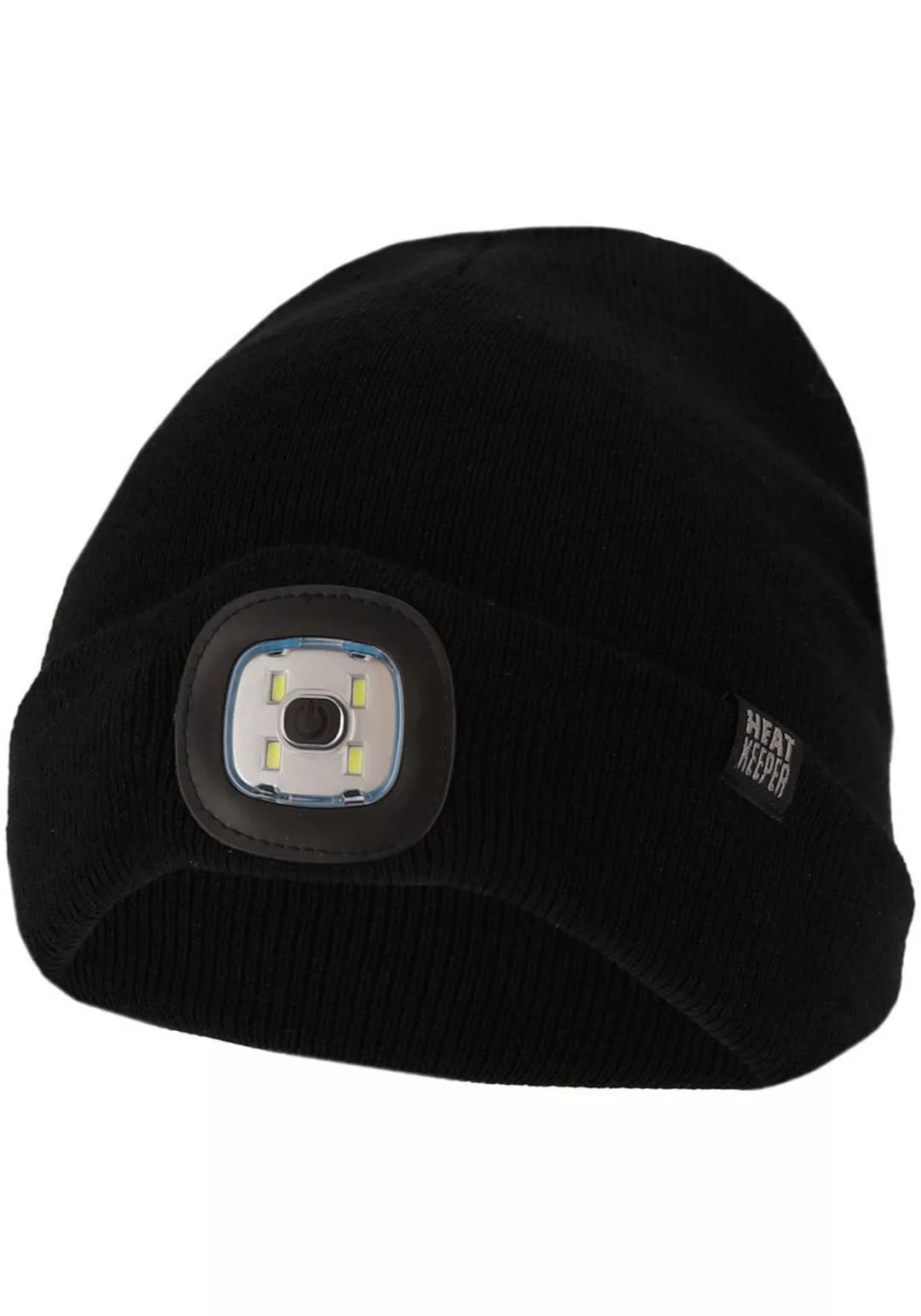 Heatkeeper Beanie "HEATKEEPER MEN THERMAL BEANIE+LED LIGHT RECHARGE", (2 St günstig online kaufen