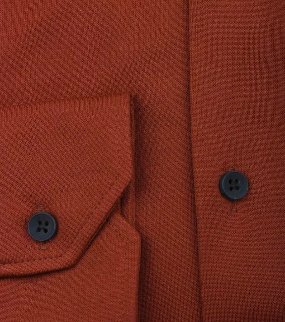 Ledub Hemd Tricot Orange - Größe 43 günstig online kaufen