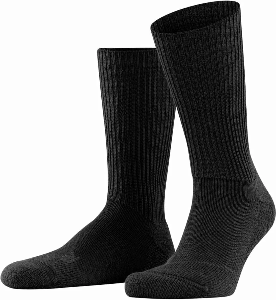 FALKE Walkie Wander Socken Wool Blend Schwarz - Größe 44-45 günstig online kaufen