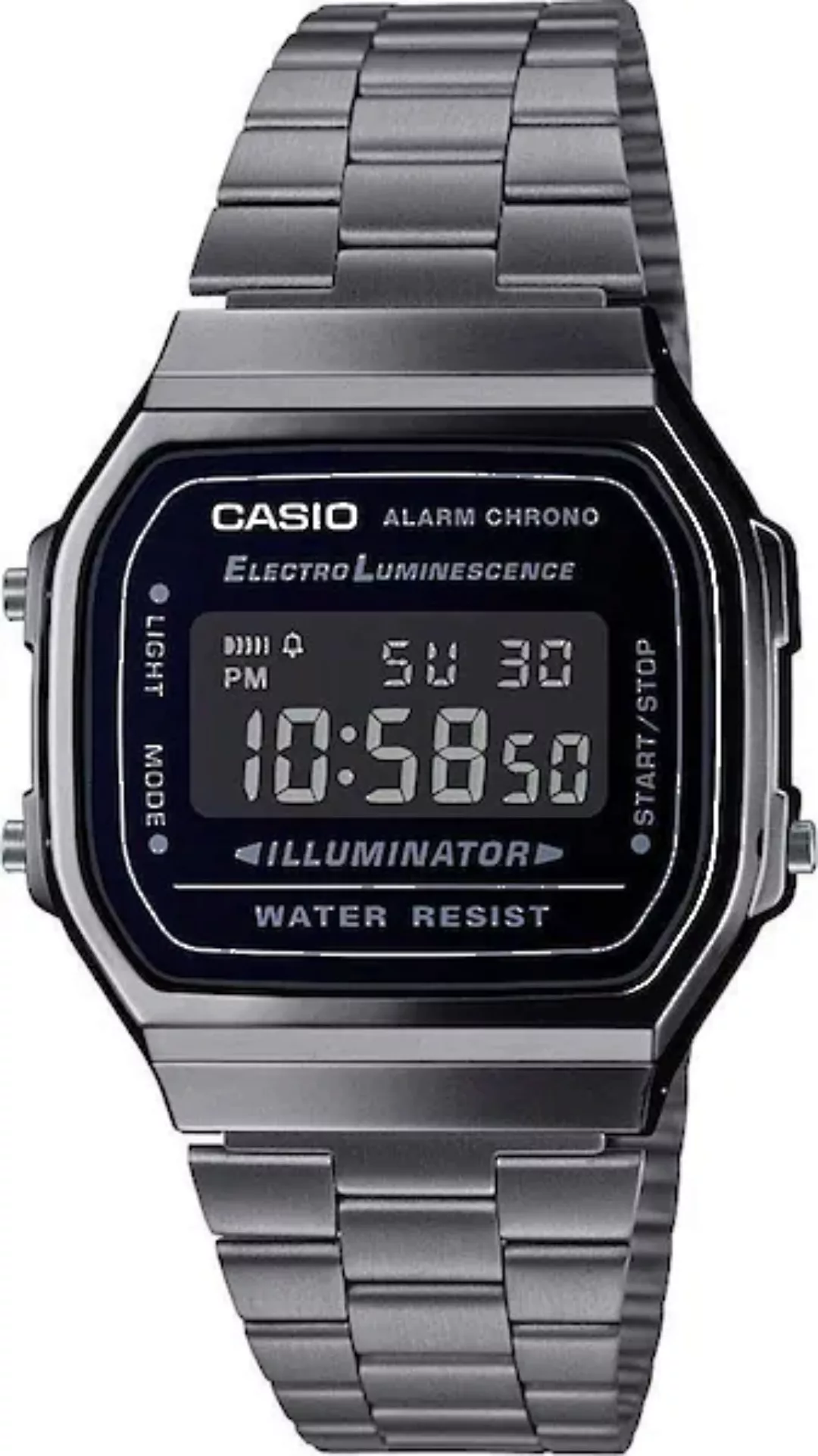 CASIO VINTAGE Chronograph »A168WEGG-1BEF«, Quarzuhr, Armbanduhr, Damen, Her günstig online kaufen