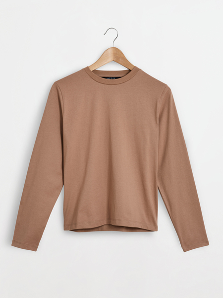 #Seeben - Damen Langarm Shirt Aus Bio-baumwolle günstig online kaufen