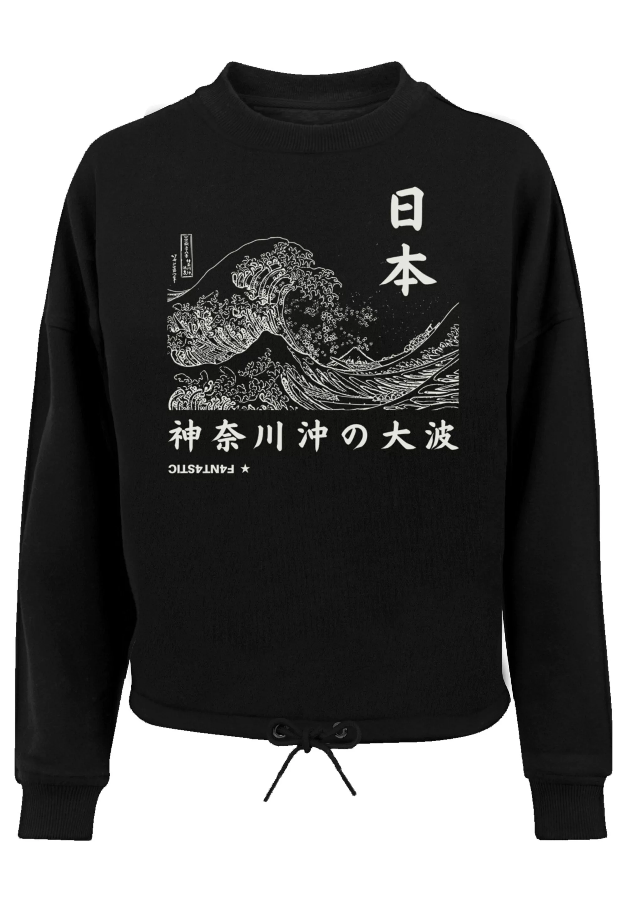 F4NT4STIC Sweatshirt "Kanagawa", Print günstig online kaufen