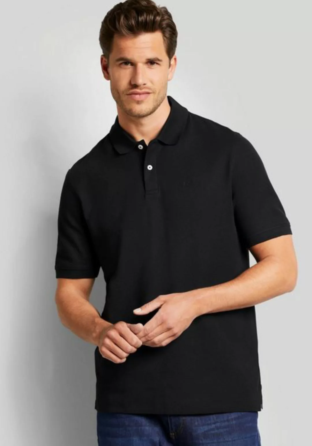 bugatti Poloshirt mit Logostickerei günstig online kaufen