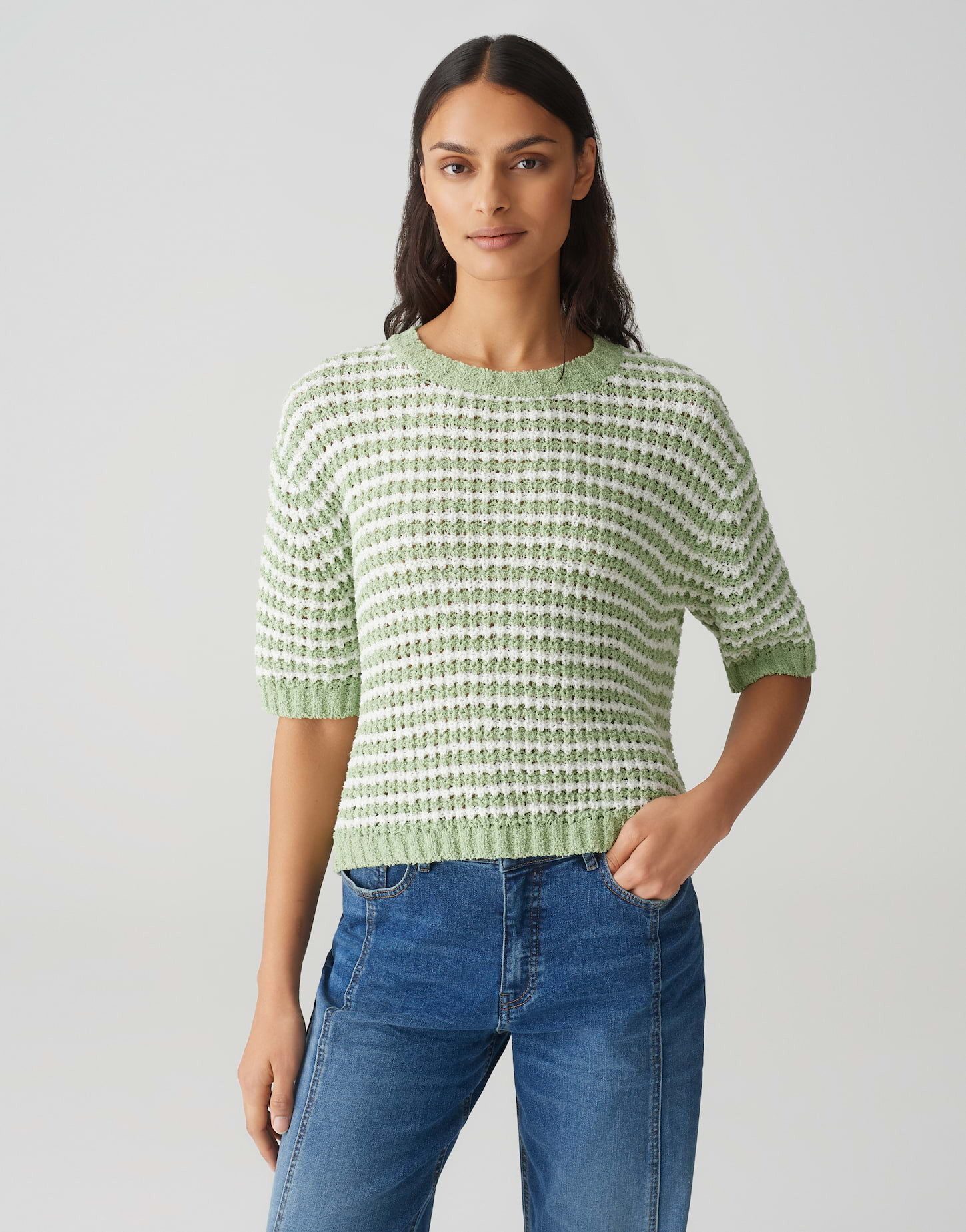 OPUS Strickpullover PALVADORA Boxy Fit aus günstig online kaufen