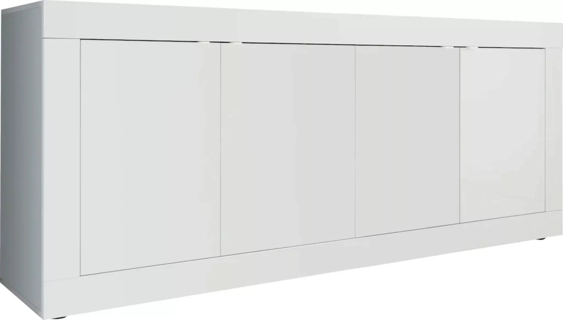 INOSIGN Sideboard "Basic Breite 207 cm, Kommode 4 Türen, Anrichte,", Metall günstig online kaufen