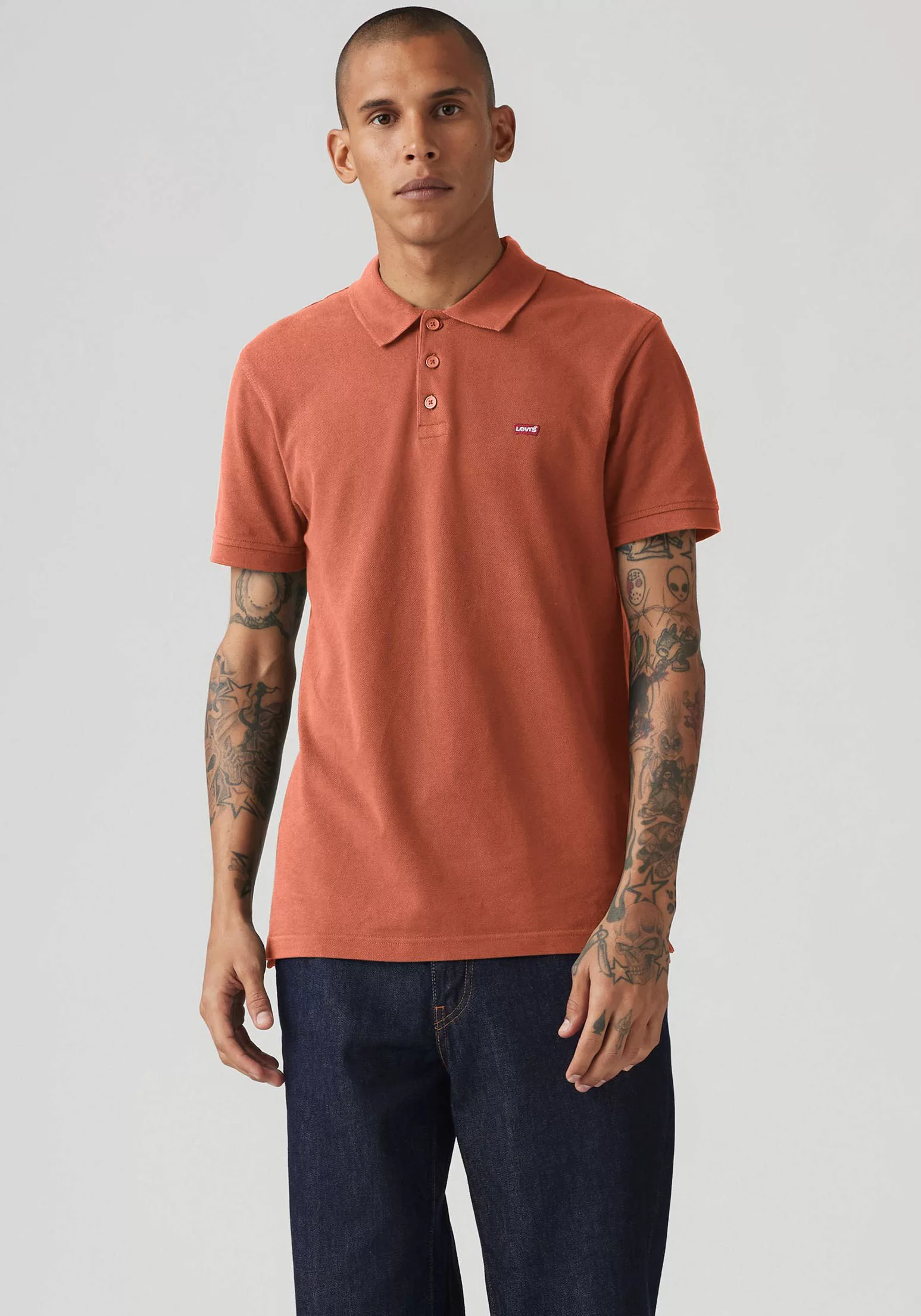 Levis Poloshirt "LE NEW LEVIS HM POLO", mit kleinem Batwing-Logo günstig online kaufen