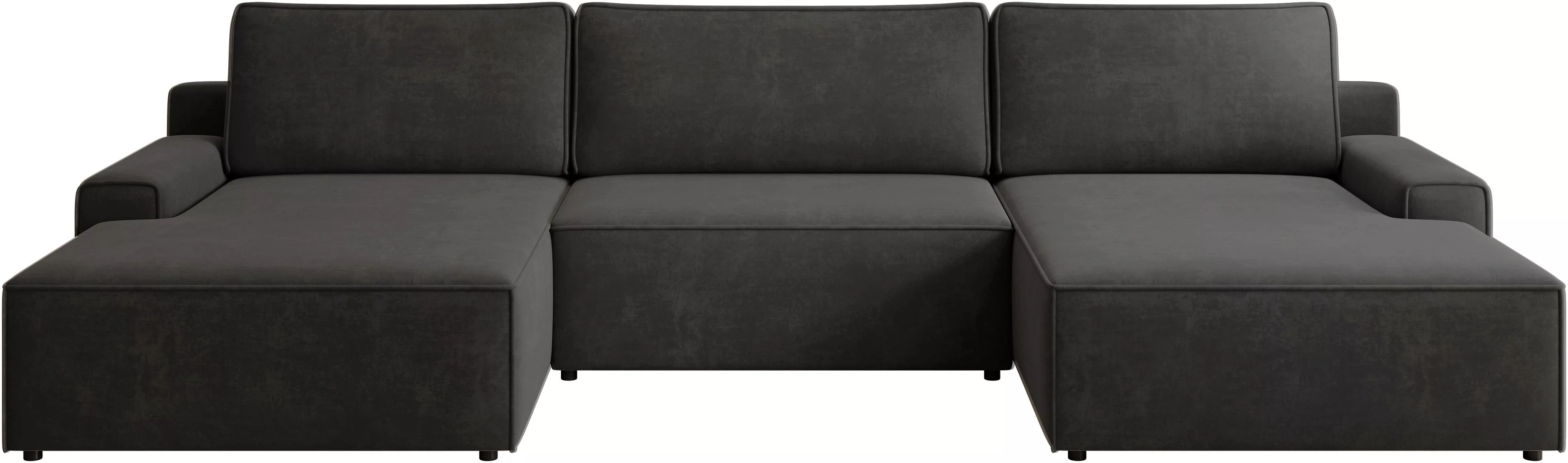 TRENDMANUFAKTUR Wohnlandschaft "Challenge, Schlafsofa mit Bettkasten, Couch günstig online kaufen