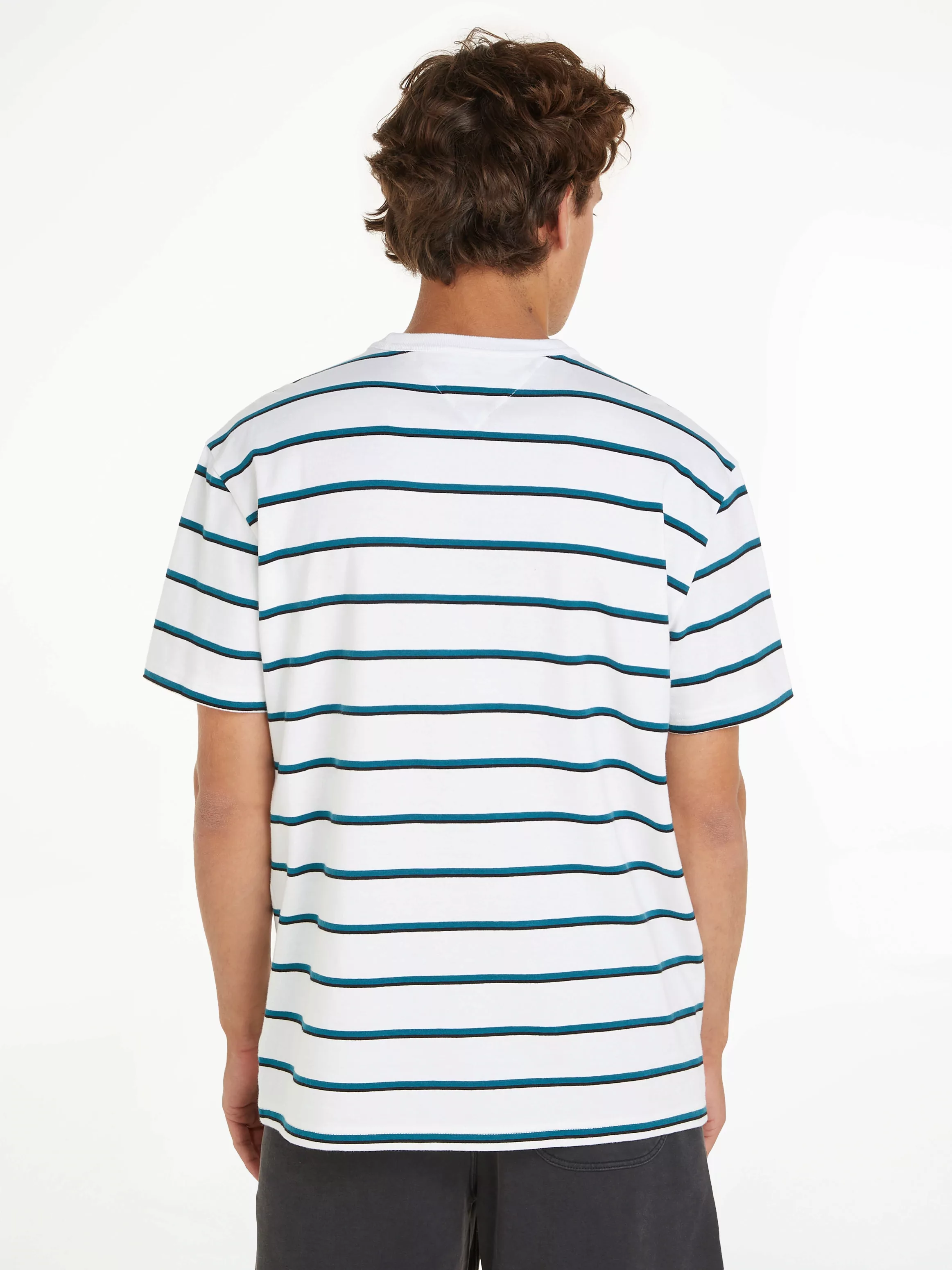 Tommy Jeans T-Shirt TJM REG EASY STRIPE TEE gestreift günstig online kaufen