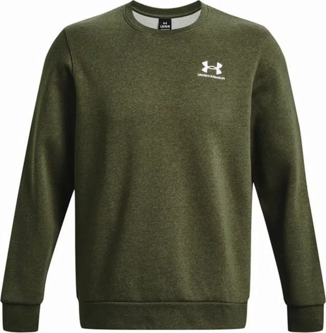 Under Armour® Sweater UA ESSENTIAL FLEECE CREW MARINE OD GREEN günstig online kaufen