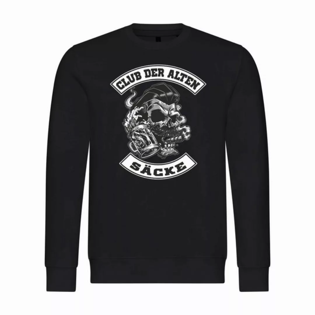 deinshirt Rundhalspullover Herren Pullover Club der alten Säcke Mit Print M günstig online kaufen