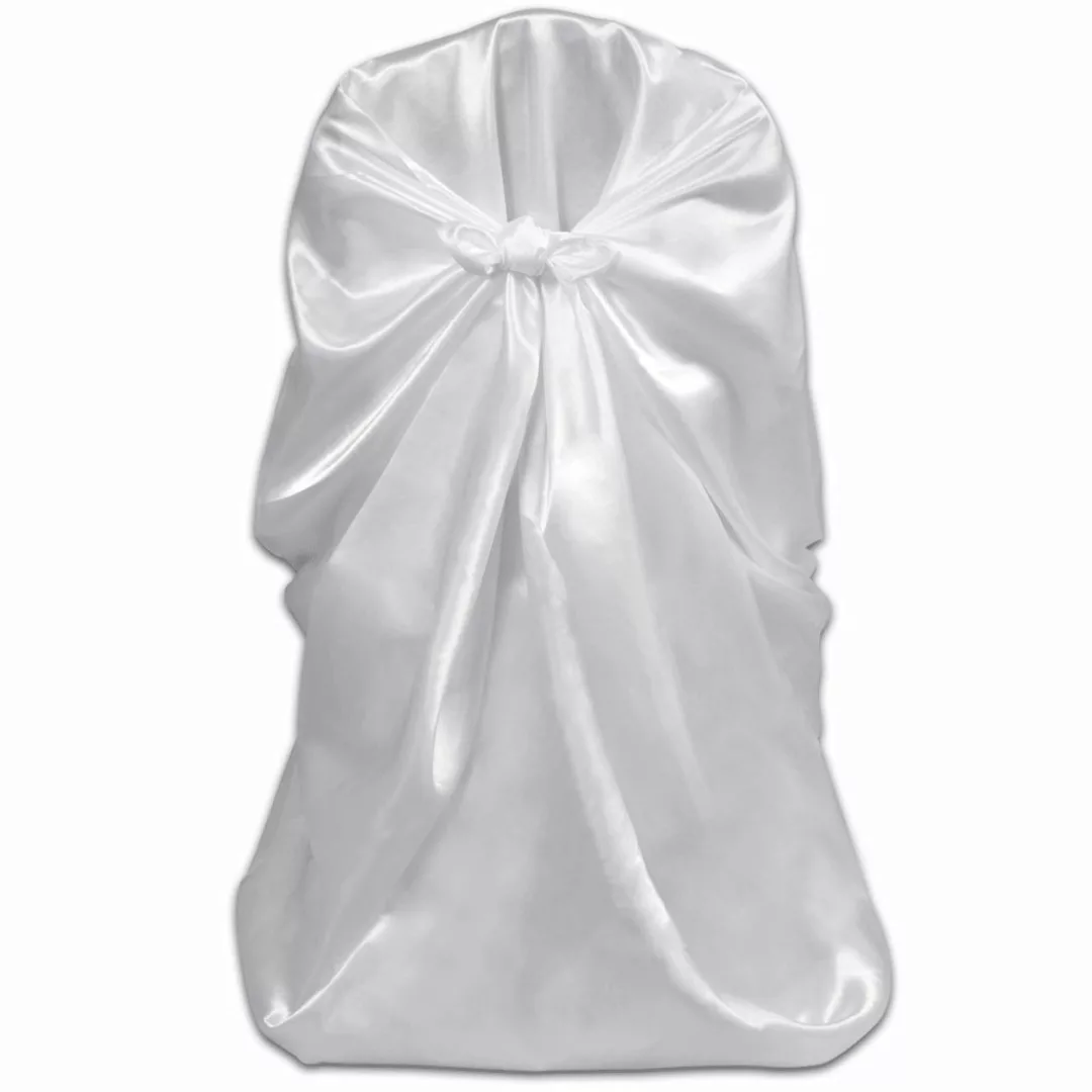 6 X Stuhlhusse Für Hochzeit Bankett Weiß günstig online kaufen