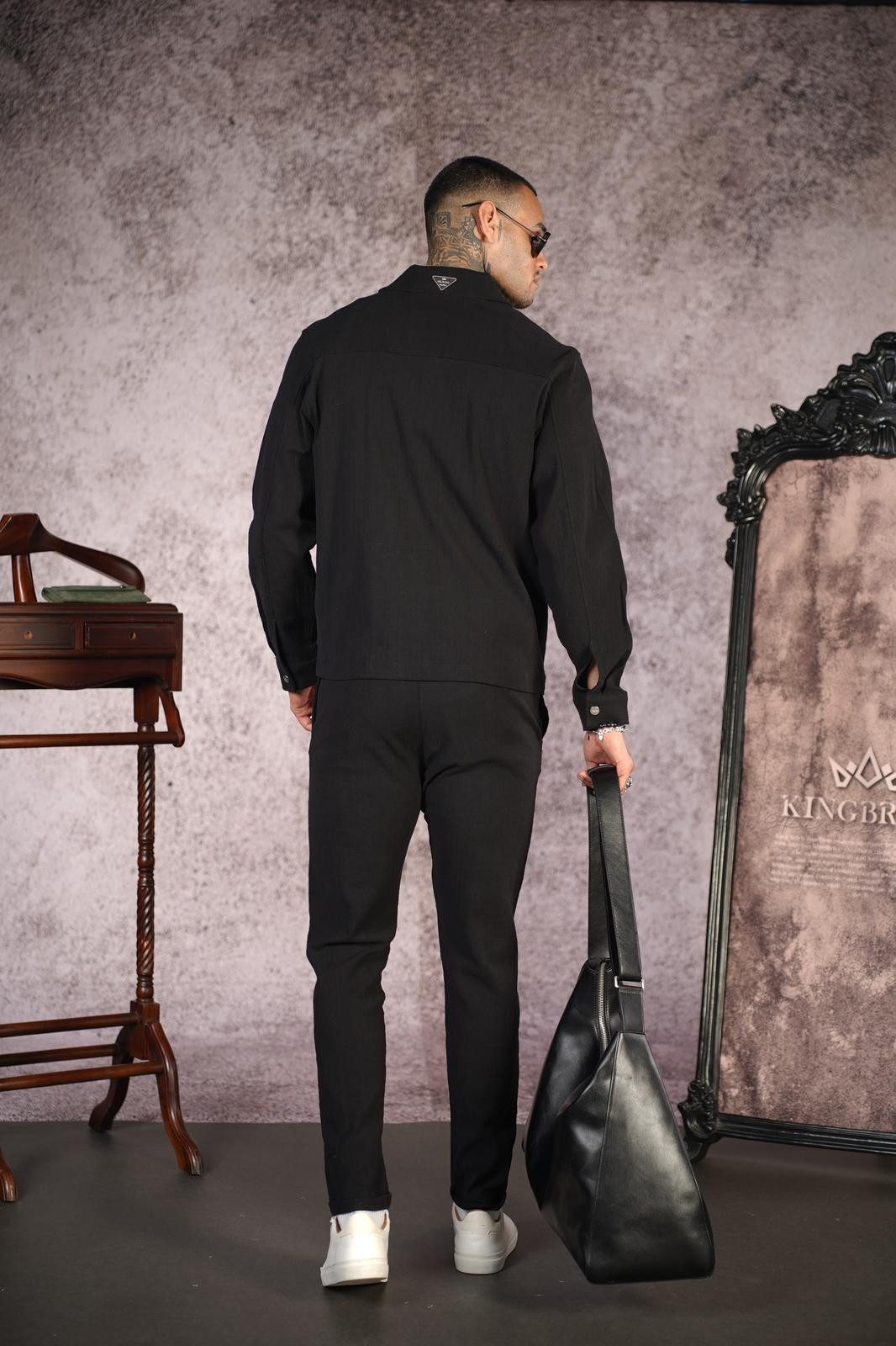 Denim Distriqt Anzug Sportlicher feiner Sommer günstig online kaufen
