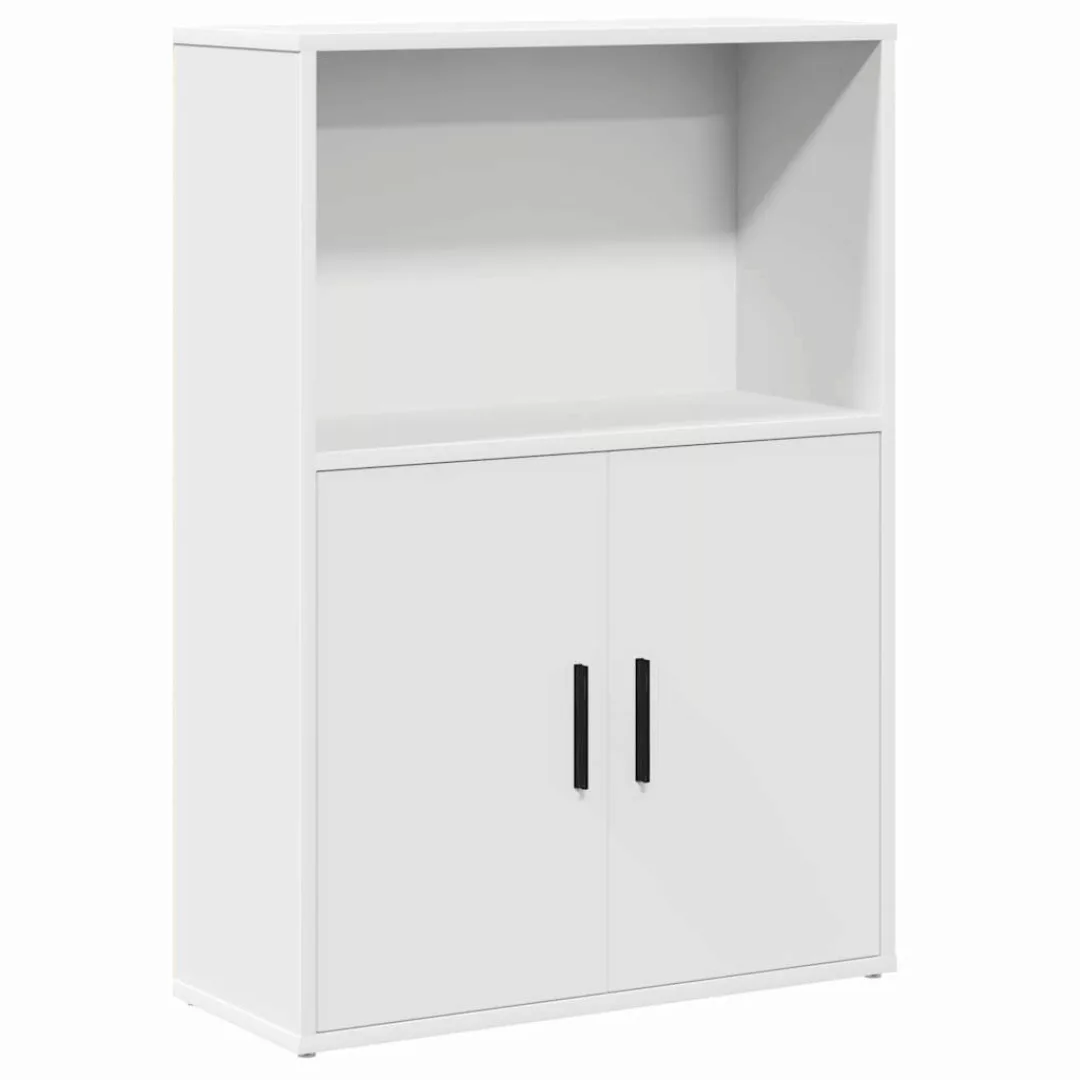 vidaXL Bücherregal Bücherregal Weiß 60x24x85 cm günstig online kaufen