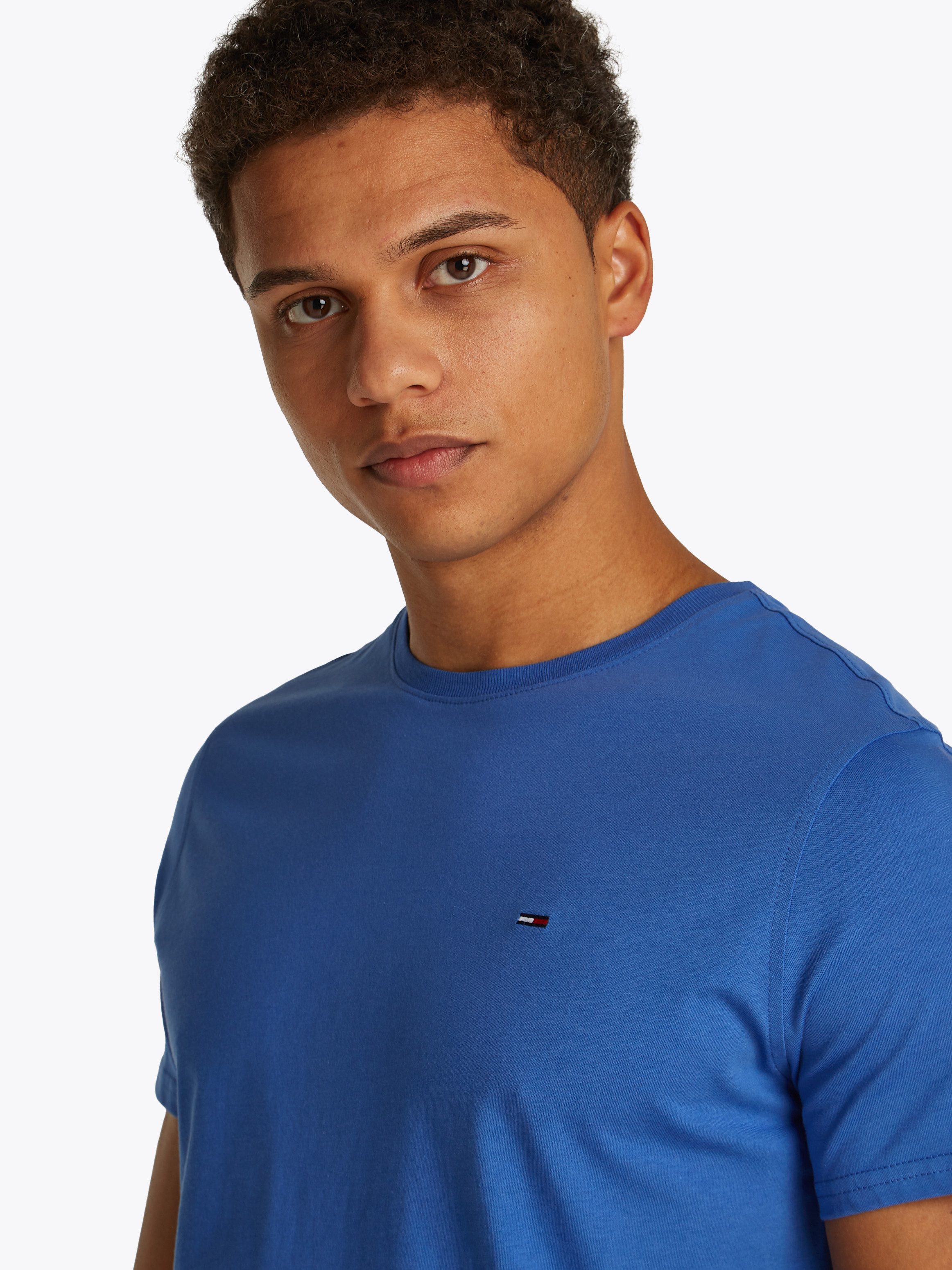 Tommy Jeans T-Shirt "TJM ESSENTIAL SOLID TEE", mit Rundhalsausschnitt und d günstig online kaufen