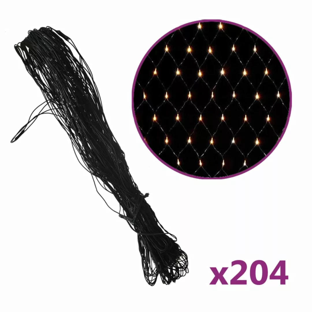 Led-lichternetz Warmweiß 3x2 M 204 Leds Indoor Outdoor günstig online kaufen