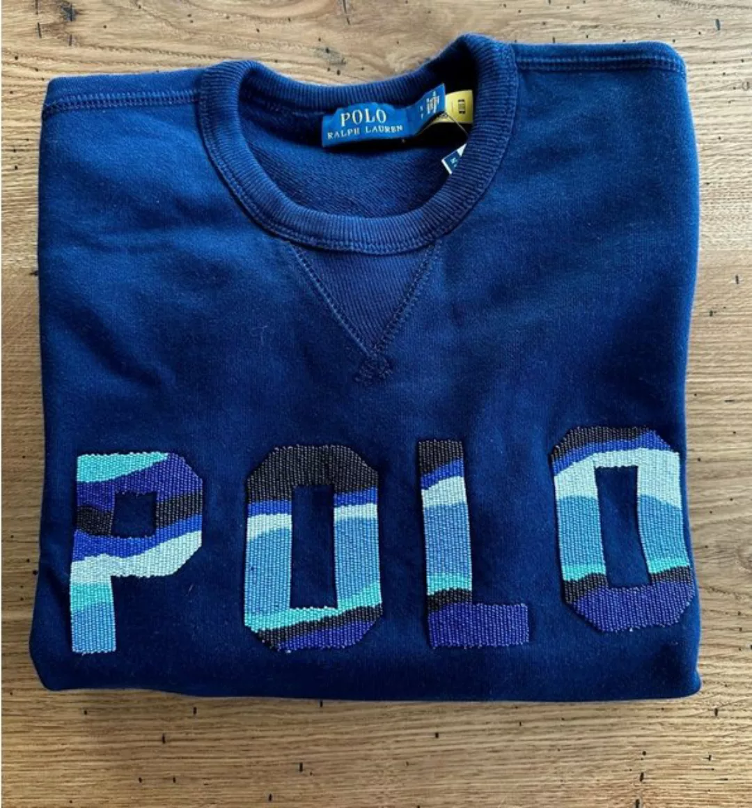 Ralph Lauren Sweatshirt POLO RALPH LAUREN Embellished Sweatshirt Sweater Pu günstig online kaufen