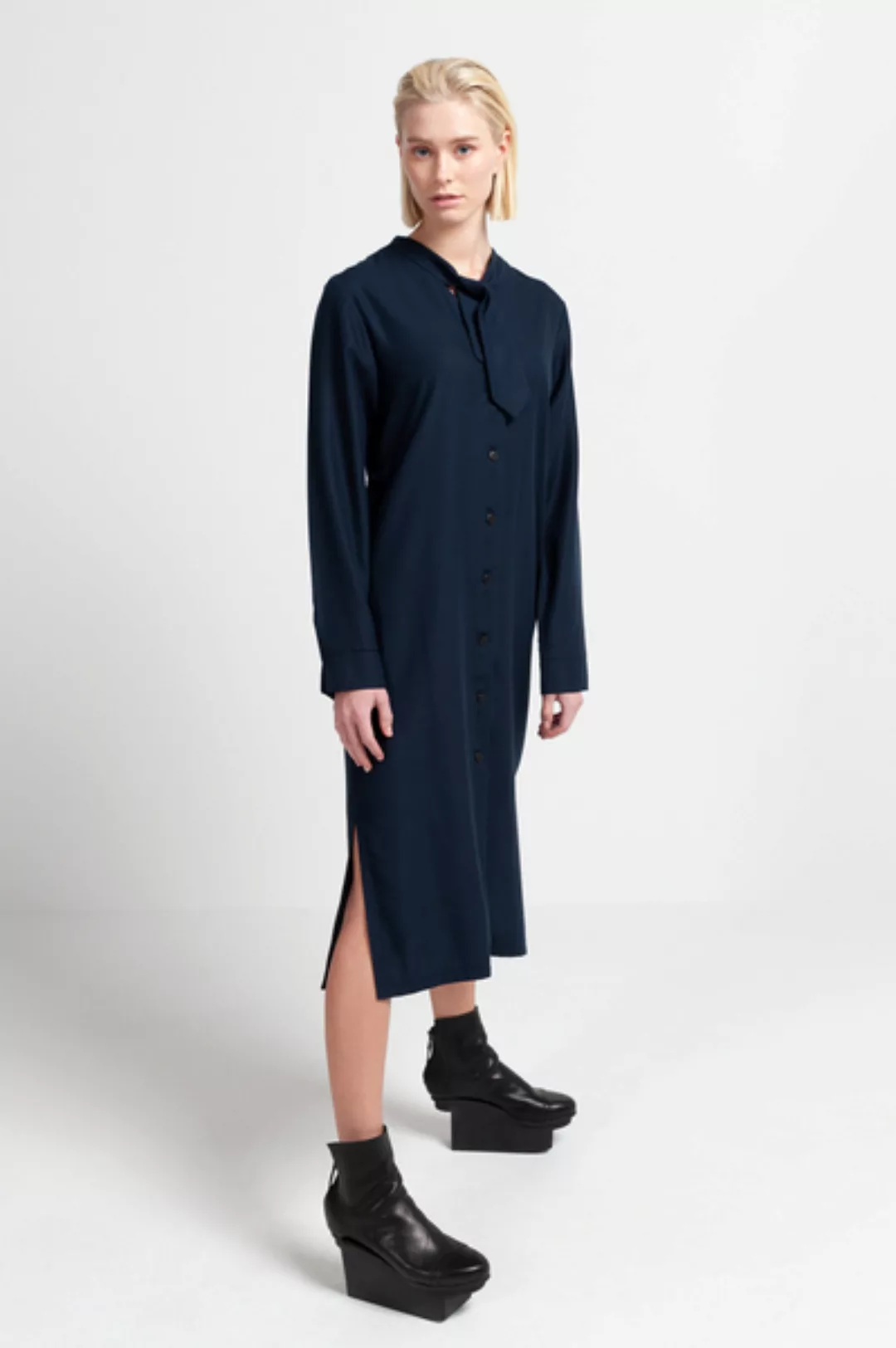 Millo - Damen Hemdkleid Aus Tencel Lyocell günstig online kaufen