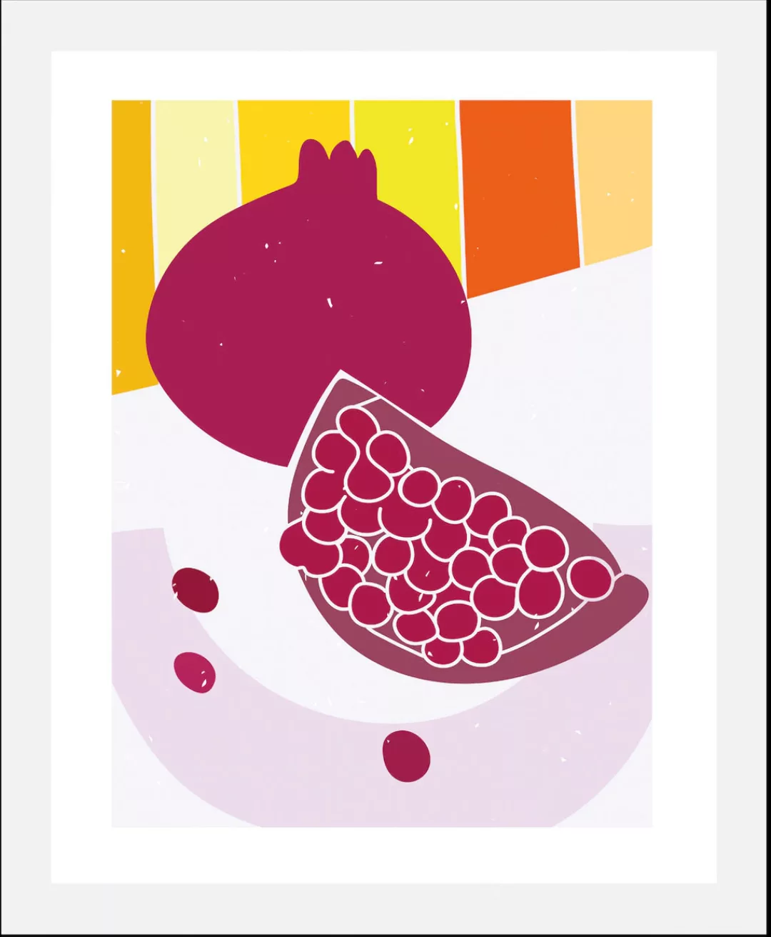 queence Bild "Pomegranate", (1 St.), gerahmt günstig online kaufen