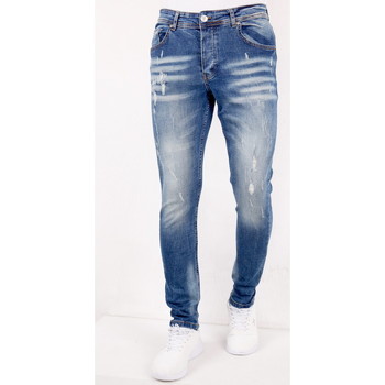 True Rise  Slim Fit Jeans Destroyed Jeans Slim SLM günstig online kaufen